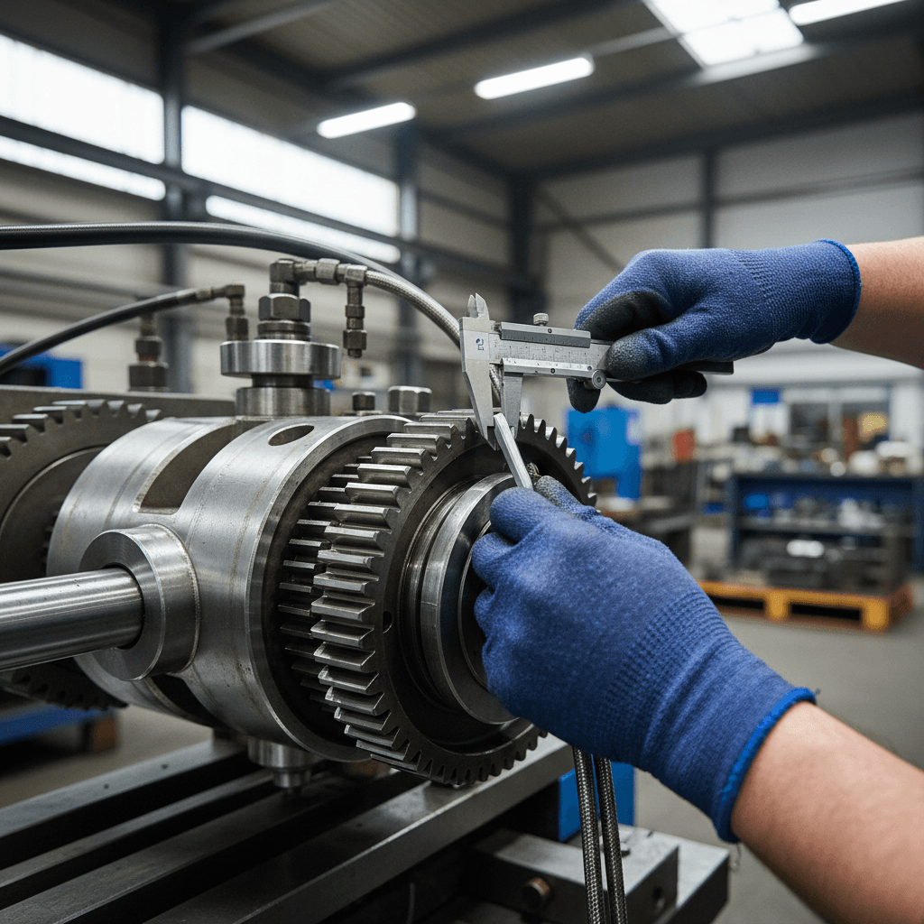 Professional industrial machinery and equipment cleaning