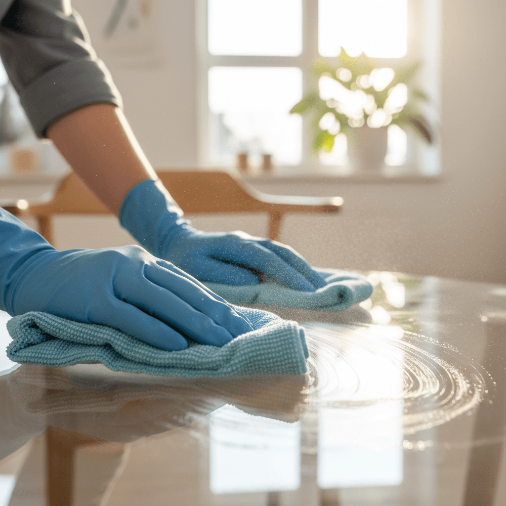 Professional cleaning technique